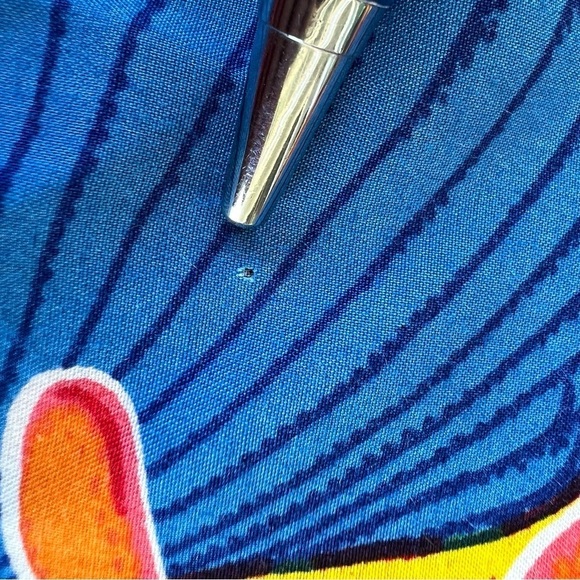 Vintage Polo Ralph Lauren Caldwell Koi Fish Button Down Tropical XL Viscose FLAW - Picture 15 of 16